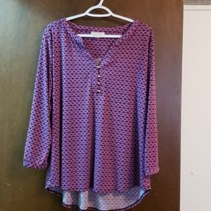 Dana Buchman 3/4 Sleeve Blouse